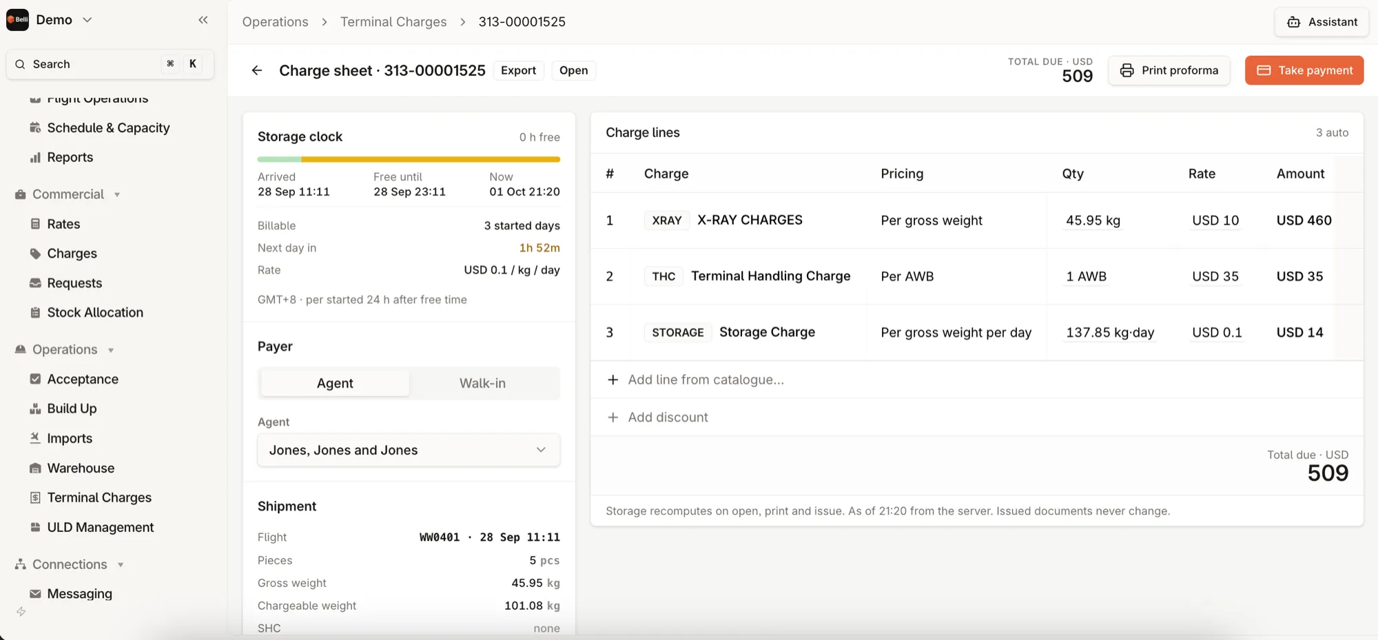 Operations › Terminal Charges